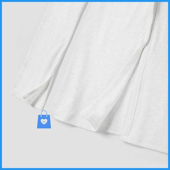 Small - Womens Knit Cardigan - Wild Fable - Heather Gray - Picture 3 of 8